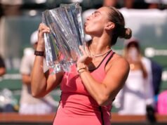 La No. 1 del mundo, Aryna Sabalenka, se recupera para vencer a Elena Rybakina y conseguir su primer título en Indian Wells.