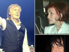 Paul McCartney actúa ante una multitud repleta de estrellas en el Teatro Fonda de Los Ángeles.