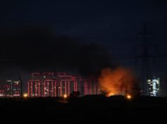 Drones derribados cerca del aeropuerto de Erbil, en el norte de Irak