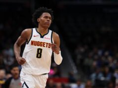 Se espera que Peyton Watson de los Nuggets regrese de una distensión en el tendón de la corva contra los Trail Blazers el domingo