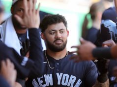 Los Yankees seleccionan al jardinero Jasson Domínguez para Triple-A, perdiendo ante los veteranos a pesar de la fuerte primavera