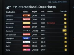 La guerra en Irán sigue paralizando los viajes aéreos en Oriente Medio