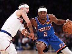 Thunder defiende a los Knicks en ambiente de playoffs en el Madison Square Garden