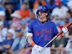 Mets OF Carson Benge, Cardinals IF JJ Wetherholt incluidos en las listas del Día Inaugural entre los mejores prospectos de 2026
