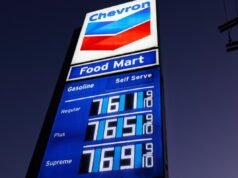 Advertencia de combustible de Chevron: apagón verde en California