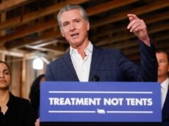 Newsom intenta culpar a las personas sin hogar