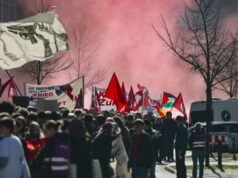 Miles de niños en edad escolar se manifiestan contra el nuevo servicio militar alemán
