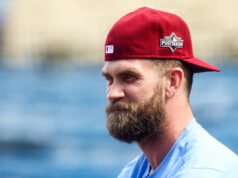 Clásico Mundial de Béisbol 2026: Bryce Harper dice que el equipo de EE. UU. necesita la misma arrogancia que los equipos olímpicos de hockey masculino y femenino