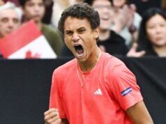 El canadiense Gabriel Diallo derrota a Andrey Rublev en el BNP Paribas Open