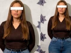 Mujer mexicana acusada de atacar a su pareja con un cinturón después de negarse a tener relaciones sexuales, dice la policía