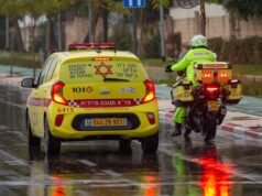 MDA da a luz en Jerusalén minutos antes de correr a refugiarse