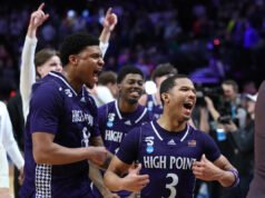 Sólo el 0,1% de los grupos del torneo de la NCAA siguen siendo perfectos después de la impresionante victoria de High Point en Wisconsin y VCU sobre Carolina del Norte.