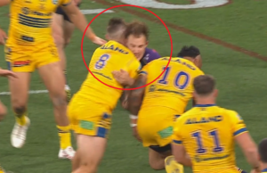 NRL news 2026, la estrella de Parramatta Eels, J’maine Hopgood, suspendida por abordar a Alex MacDonald después del pecado