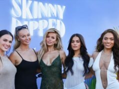 Brooks Nader asiste a la Miami Music Week con sus hermanas y la marca SkinnyDipped Snack