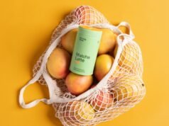 Morning Made Mango Matcha es básicamente una playa en una taza