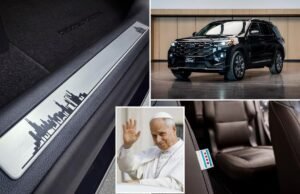 Ford construye un vehículo Explorer personalizado para el Papa León XIV