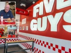 El director ejecutivo de Five Guys, Jerry Murrell, recompensa a los trabajadores con 1,5 millones de dólares tras el caos del acuerdo de aniversario