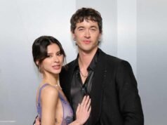 Tom Blyth defiende a su novia tras las críticas por su vestido nude