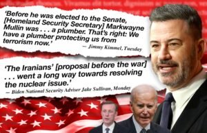 Jimmy Kimmel revela su elitismo en Hollywood, el asistente de Biden lee (erróneamente) la mente de Irán y más