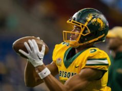 Los Saints seleccionan al WR Bryce Lance, hermano del QB de los Chargers Trey Lance, en la cuarta ronda del Draft de la NFL 2026