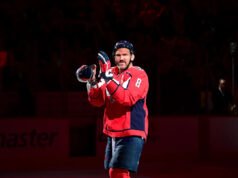 Alex Ovechkin está “bastante seguro” de que no jugó su último partido con los Capitals