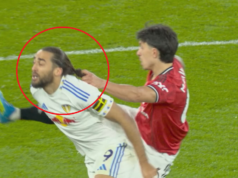 Manchester United pierde ante Leeds tras expulsión de Lisandro Martínez por tirarle del pelo; Resultados de la Premier League, vídeo