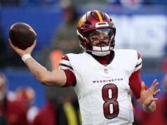 Los nuevos uniformes de Commander rinden homenaje a la historia de la franquicia con camisetas color burdeos y dorado y un nuevo casco tipo lanza.