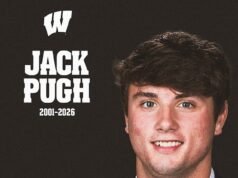 La ex estrella del fútbol universitario Jack Pugh murió, años después de dejar el deporte debido a la depresión.