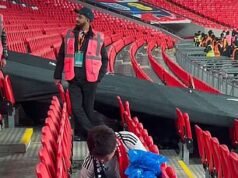 Los fanáticos japoneses elogiados por su acto ‘elegante’ y ‘respetuoso’ después de la sorpresiva victoria sobre Inglaterra en Wembley