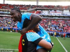 La ex estrella del Man United envía a la República Democrática del Congo a su primer Mundial en 52 AÑOS con un espectacular gol en el minuto 100, y su equipo está LLENO de estrellas de la Premier League.