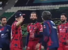 David Warner ataca al ex rival de Ashes, Moeen Ali, en un explosivo partido de PSL mientras su compañero de equipo interviene en un acalorado choque