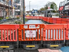 Indignación por el carril bici más caro de Gran Bretaña que cuesta a los contribuyentes £4.198 por METRO, que los lugareños dicen que nadie usará