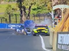 Vea el momento en que Grant Denyer es hospitalizado en un aterrador accidente automovilístico