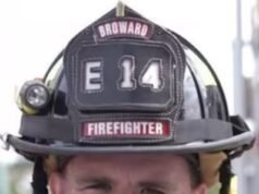 Horror cuando un querido bombero de 54 años cae muerto durante su turno en el aeropuerto de Fort Lauderdale