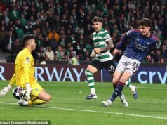 Sporting Lisboa 0-1 Arsenal: Kai Havertz arrebata el espectacular último gol a los valientes artilleros para aliviar el nerviosismo por la caza de cubiertos y detener la podredumbre