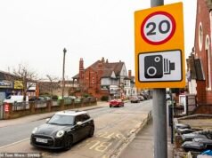 Se atribuye al despliegue de zonas de 20 mph que los conductores obtengan casi 1 millón de puntos en sus licencias