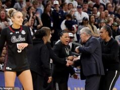 La entrenadora de baloncesto femenino de Carolina del Sur, Dawn Staley, finalmente habla sobre Geno Auriemma de UConn
