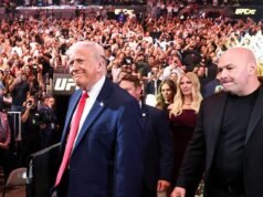 Trump provoca indignación cuando asiste a la pelea de UFC en Miami con Ivanka y Kai junto a Marco Rubio y Dana White después del colapso de las conversaciones de paz con Irán.
