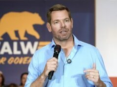 Eric Swalwell ‘violó la ley de inmigración al pagarle a una niñera migrante brasileña con fondos de campaña’, dicen las quejas