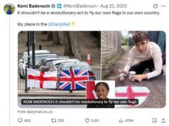 Kemi Badenoch promete “erradicar la intolerancia de extrema izquierda” en el sector público del Reino Unido después de que el jefe del NHS de Inglaterra lanzara insultos racistas contra el líder conservador.