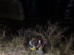 Pescador herido fue dramáticamente rescatado a 20 pies debajo de una colina