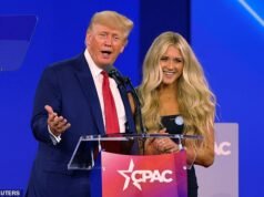 Donald Trump responde a Riley Gaines después de su furioso ataque a una imagen de IA que lo representa como Jesús