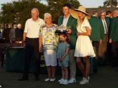 Revelado: Los relojes de lujo que Erica Stoll usó en el Masters… y ninguno fue fabricado por el patrocinador de su esposo Rory McIlroy