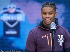 La ex estrella de la NFL Nasir Adderley, de 28 años, se retira y firma con un nuevo equipo después de tres años sin fútbol