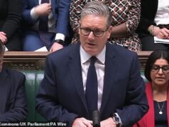 Starmer TODAVÍA no dirá cuándo se publicará el plan de defensa a pesar de la revuelta laborista, ya que Reeves se niega a tapar un agujero de £28 mil millones en los presupuestos después de desperdiciar aumentos de impuestos en beneficios sociales y salarios del sector público.