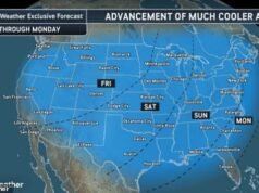 EE.UU. se prepara para una helada profunda tras una ola de calor mientras los vientos helados de Alaska amenazan a 100 millones de estadounidenses con mínimos históricos
