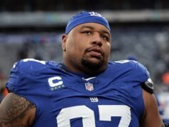 La estrella de los Giants sella un exitoso intercambio después de pedir dejar el equipo… mientras Nueva York consigue OTRA selección entre las 10 mejores en el Draft de la NFL
