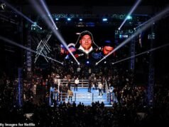 Celebridad arrestada bajo sospecha de violación mientras asistía a la pelea de peso pesado de Tyson Fury mientras la policía asalta el área VIP