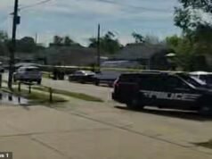 Un bebé entre OCHO niños muere a tiros mientras la policía persigue a un pistolero en un barrio tranquilo de Luisiana