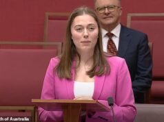 La senadora más joven de Australia revela comentarios viles y sexualizados que recibió después de ingresar al parlamento y admite su enorme salario